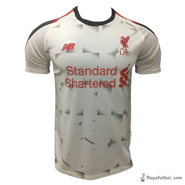 Camiseta Liverpool Replica Segunda 2018/19 Blanco